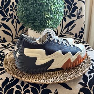 Converse Run Star Motion Platform Low 'Black Egret' sneakers Men Sz 9 EUR 42.5